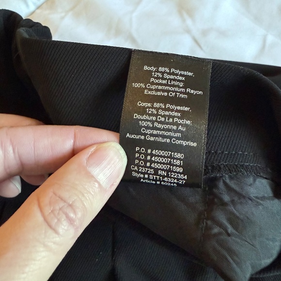 Babaton Black Wrinkle-free Ankle Trouser - Picture 6 of 8